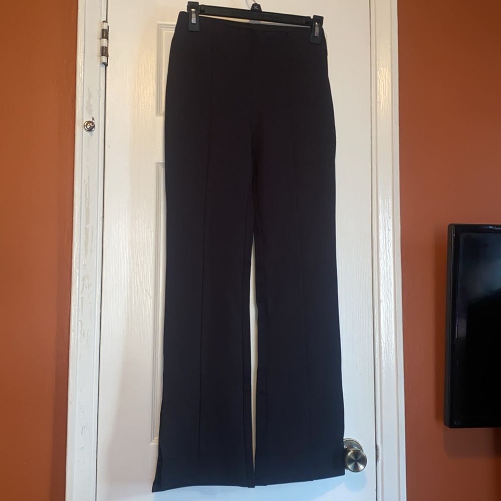 Abercrombie & Fitch Split Hem Flared Pants - Picture 2 of 6